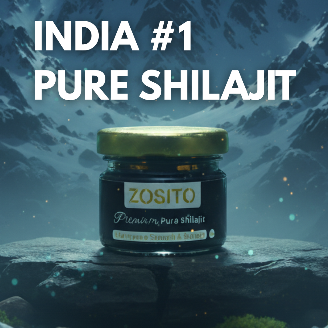Zosito Pure Shilajit – Boost Energy, Stamina & Testosterone Naturally