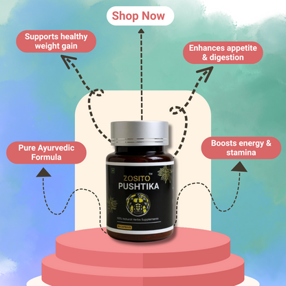 Pushtika: Healthy Weight Gain & Muscle Building Capsules