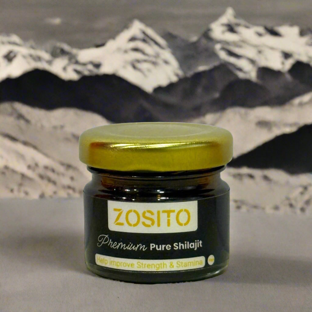 Zosito Pure Shilajit – Boost Energy, Stamina & Testosterone Naturally
